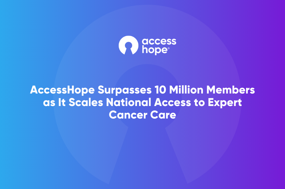 AccessHope Surpasses 10 Million Members as It Scales National